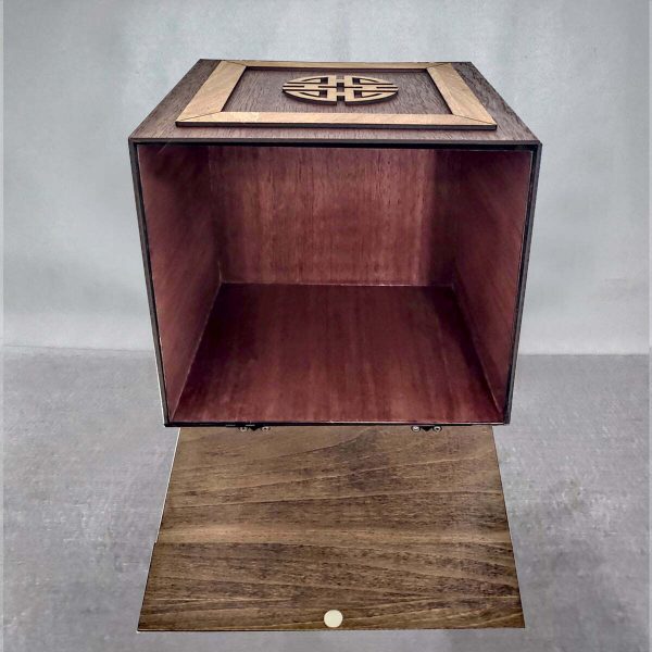 Vanishing and Appearing Dove Cage in a Cube