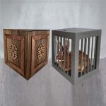 Vanishing and Appearing Dove Cage in a Cube