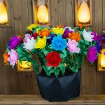 ROSE Flower Pot from Silks