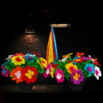 Two Flower Pot from Silks